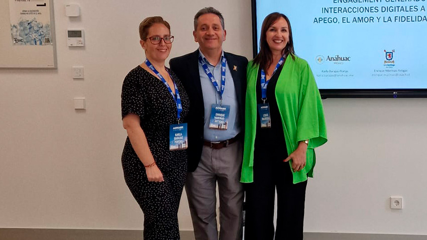 Académico del Departamento de Administración FAE Usach participa en la 34ª edición de la Conferencia de la Asociación Española de Marketing Académico y Profesional (Aemark)