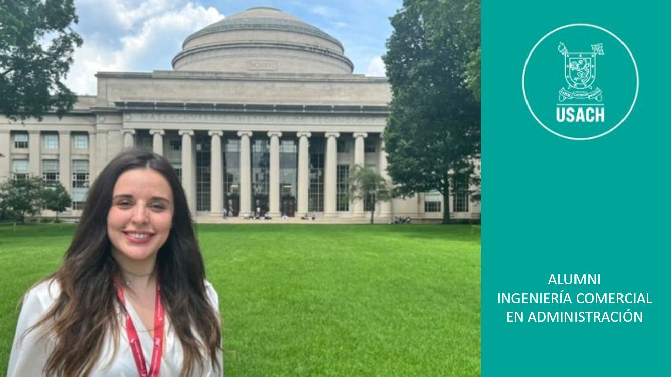 Ingeniera Comercial USACH, CMO de Farmacias Fracción, expone la exitosa experiencia de la Start Up en el MIT de Boston.
