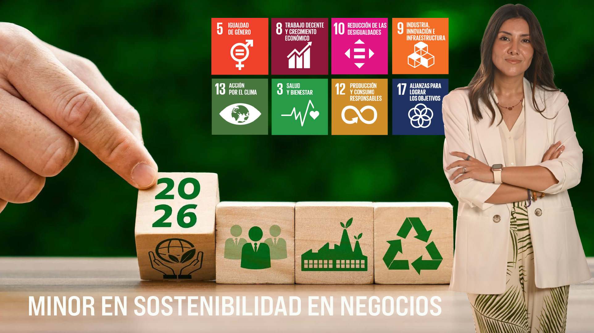 Departamento de Administración FAE anuncia la creación del Minor en Sostenibilidad en Negocios, alineado con el PDI 2025-2030 de la USACH