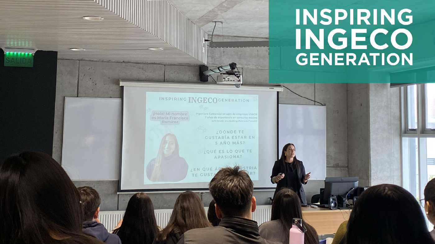 Inspiring Ingeco Generation: María Francisca Ramírez compartió su experiencia profesional en Carozzi con estudiantes de Ingeniería Comercial