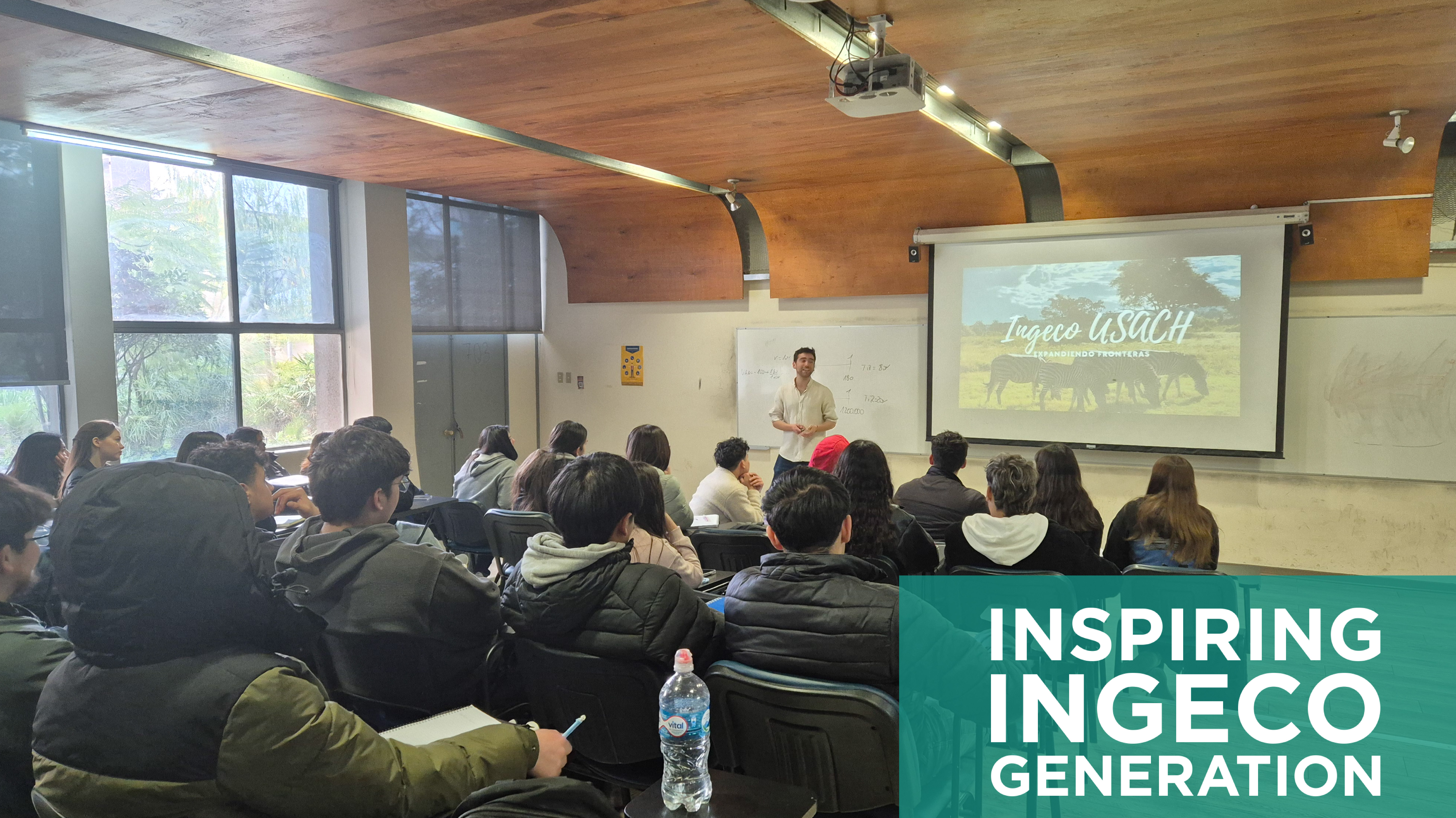 Felipe Ibarra inauguró el ciclo Inspiring Ingeco Generation compartiendo su historia de vida y aprendizajes