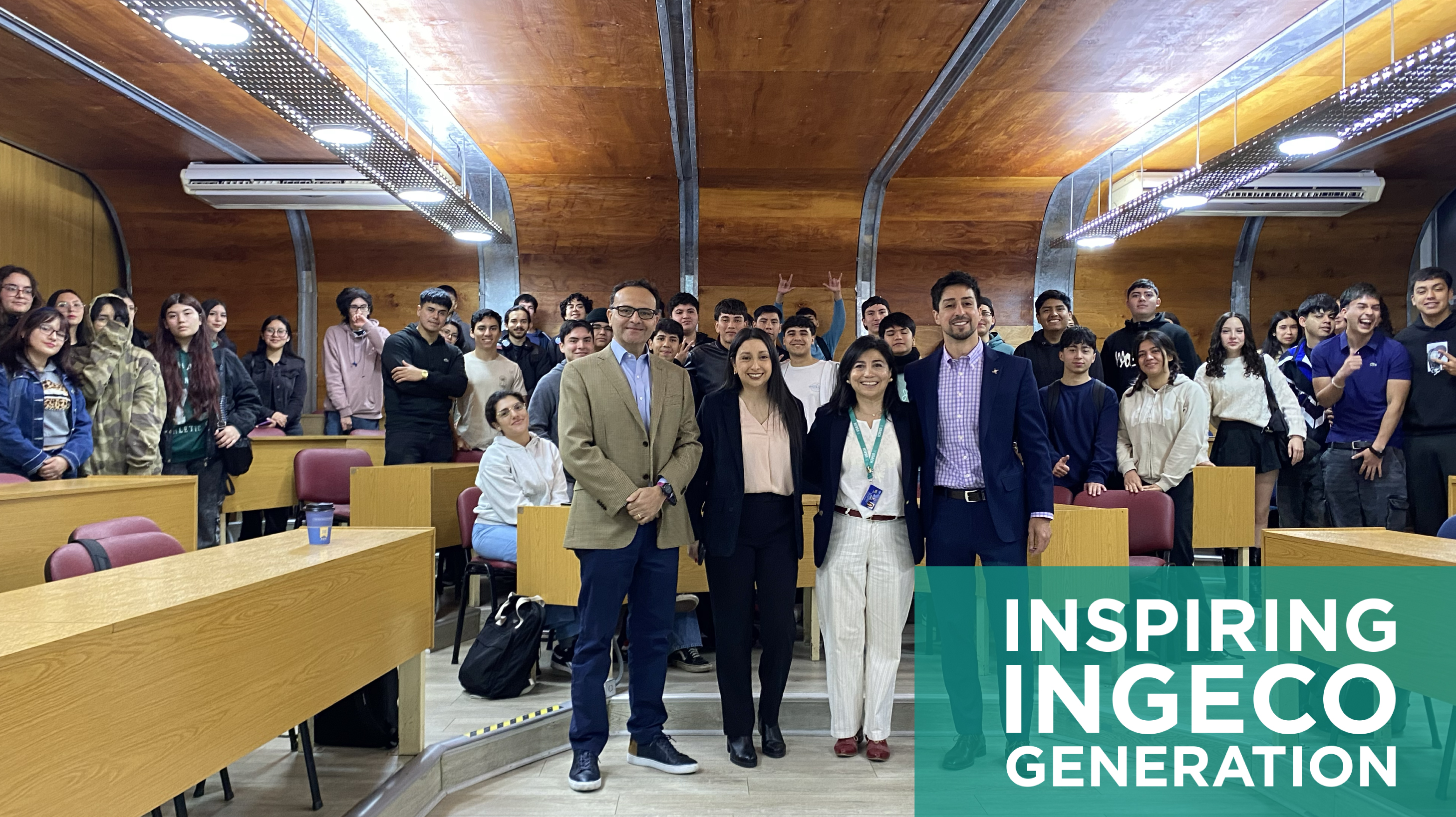 Inspiring Usach Generation: Nicol Alchao motivó a estudiantes de primer año con su experiencia académica y profesional